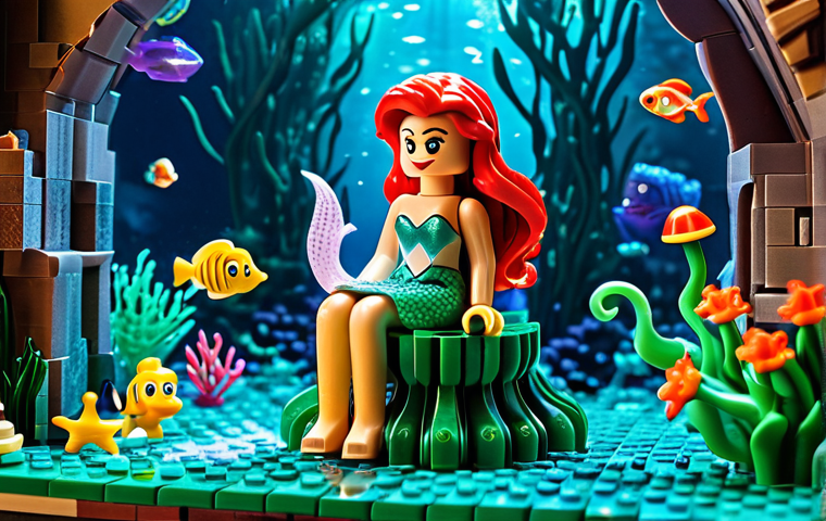 레고 디즈니 공주 이야기 - Cinderella's Castle**

> LEGO Cinderella Castle, illuminated, with detailed turrets and blue roof. M...